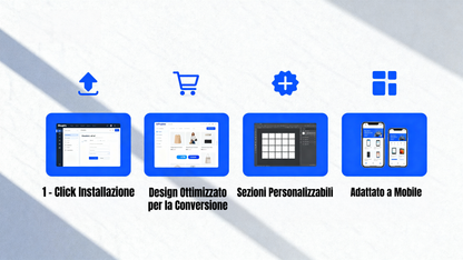 Tema PRO E-Commerce — Costruisci il tuo store in un click